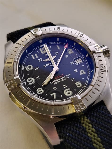 navi ripped kautschuk breitling
